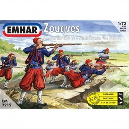 Unbekannt 'emhar em7212 – Figurine – 1 72 de la Crimée de la Guerre : Zouaves Soldats Français - B46H1YRKH