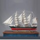 AZDS Modèle de voilier Militaire modèle de voilier Rickmer Rickmers décoration de la Maison et Cadeaux 31,5 Pouces x 20,5 Pouces voilier - B7387VZKO
