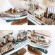 GLXLSBZ Modèle de voilier Militaire modèle de Bateau à Voile Cuauhtmoc Mexique décoration de la Maison et Cadeaux 31,5 Pouces x 20,5 Pouces pour Cadeau voilier - BHDWAMVKK