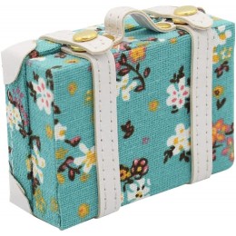 Boîte de bagages mini-bagages exquis 6 points de transport de caisse de caisse Créative Boîtes de valise miniature pour les accessoires de maison miniature de maison de jouets - B2J21TDET