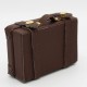Boîte de bagages mini-bagages exquis 6 points de transport de caisse de caisse de caisse créative Boîtes de valise miniature pour les accessoires de maison miniature de maison de jouets - B52KMLYFE