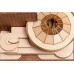 Guggenheim Kit de réplique de l'échelle de musée 15,2 x 11,4 x 8,9 cm Frank Lloyd Wright Pièce d'œuvre moderne du milieu du siècle Modèle en bois finement travaillé - BK18APZRQ