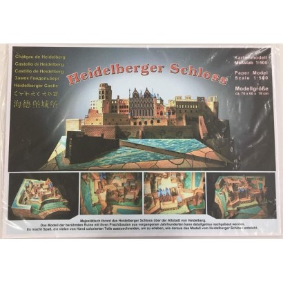 Schreiber-Bogen Aue--Verlag Modèle de construction Château Heidelberger - B6DA1TLEA