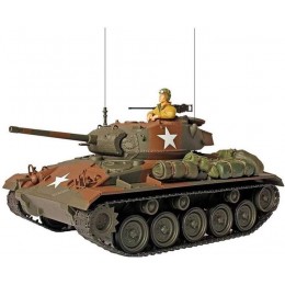 CMO Maquette de Char Militaires M24 Chaffee Tank États-Unis Echelle 1 32 Jouets pour Enfants et Cadeau 7,4 Pouces X 3,7 Pouces - BJ2N3IRKJ