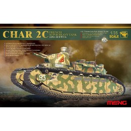 MENG "modèle 1 : 35 Français Super Heavy Tank Char 2 C Kit Multicolore - B5WWBTWJH