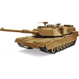 ZCYXQR Kits de modèles de Puzzle de Char Militaire modèle de Puzzle de Char de Combat Principal USA M1A1 A2 à l'échelle 1 35 Jouets pour Enfants - B4KB9MNRA