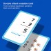 Sazao Math Training Card Addition Training Card Arithmétique Portable Education Crayon de Couleur pour Usage Domestique - BE2J6EOOG
