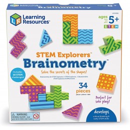 Learning Resources Stem Explorers : Ciboulométrie  Puzzle 3D Esprit Critique et Capacités Stem pour Enfants 10 Défis Stem à Partir de 5 Ans - B6Q9VYUGK