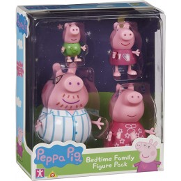 Peppa Pig Bedtime Family Lot de Figurines 07123 - BHBBKFXSS