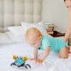 Baby Crawling Crab Jouet musical pour bébé avec musique et lumières LED jouet éducatif pour enfants de 1 à 2 à 3 ans bleu - BA5KNSLIS
