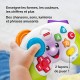 Fisher-Price la Manette de jeu et d'apprentissage jouet interactif musical et lumineux pour bébé avec modes apprentissage et jeu 6 mois et plus FWG13 - BKD13XXVM