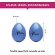 FUZEAU 8286 Paire œufs sonores en plastique couleur bleu Solides Ergonomiques Légers Imiter les maracas Dès 3 ans Activer - BJ7D6EMSC
