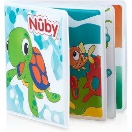 Nûby Le Bain de Bébé Livre de bain sans vinyl +4 mois - B6852VVPN
