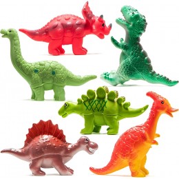 Prextex Jouets de Bain Dinosaures Bébé Enfant idée Cadeau Lot de 6 - BK9Q5CDQP