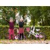 Amigo Flower Vélo Enfant pour Les Filles 12 Pouces avec Frein à Main Frein à rétropédalage Panier de vélos Avant et stabilisateurs vélo à partir de 3-4 Ans Violet - B6KEWXWFJ