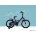 Amigo Galaxy Vélo pour garçon 14 pouces Avec frein à main rétropédalage et roues stabilisatrices Vélo garçon à partir de 3 à 4 ans Bleu - BEQ2WOUIL