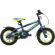 BIKESTAR Vélo Enfant pour Garcons et Filles de 3-4 Ans | Bicyclette Enfant 12 Pouces Mountainbike avec Freins | Bleu & Vert - BADHJUYAK
