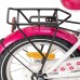 Hiland Starry Vélo pour Enfant Rose 12 14 16 Pouces | Testé TÜV | pour Fille 4 5 6 7 Ans avec Frein à Main rétropédalage Porte-Bagages Rose Violet - BDKH9LBUR