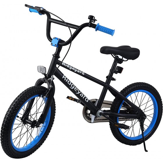 MuGuang vélo pour VTT Enfant pour Filles et garçons | 12 16 Pouces Enfants vélo Enfants BMX Freestyle | Vélo pour Enfants | Tests sans Risque | 100-130cm - B686ADZJL