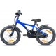 Prometheus Vélo pour Enfant | 16 Pouces | Garçon et Fille | A partir de 5 Ans | avec Roues et Frein à contrepoids | 16" Modèle BMX Bleu Noir - BEWJ1RBOZ