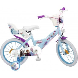 Toimsa Vélo pour fille Disney La Reine des Neiges 16 16 16 - B524MKSUE