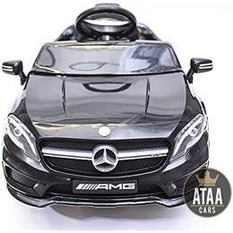 ATAA CARS Mercedes GLA 12v Voiture électrique pour Enfant avec Télécommande et Batterie 12v Noir - B62DAJZMI