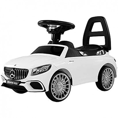 COIL Mercedes-Benz S AMG 65 Voiture antidérapante à LED pour enfant Blanc - B3HN9MAMK