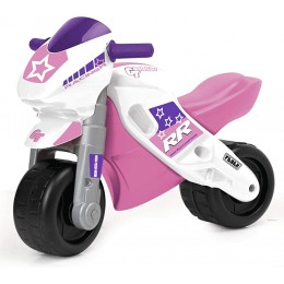 FEBER MotoFEBER Racing Trotteur avec casque pour filles de 18 mois à 3 ans Violet Famosa 800008174 - BEKK7YAXV