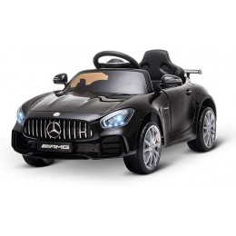 Voiture véhicule électrique Enfants 12 V V. Max. 5 Km h Effets sonores Lumineux télécommande Mercedes-AMG GT R Noir - BA25DZWYH