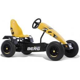 BERG Kart à pédales avec XL-Frame B.Super Yellow | Go-Kart pour Enfants Karting avec Sìege Réglable et Roue Libre Jouets d'enfants a partir de 5 Ans - B9W3JXWCK