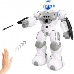 GOSHITONG Robot De Détection De Geste Intelligent pour Enfants Robot De Programmation De Télécommande Multifonctionnel Jouets Éducatifs Électriques - BJQE2UYOL