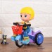 Oddity Stunt Tricycle Cary Jouet Jouets Robots pour Enfants Jouet éducatif de Rotation de Musique légère Jouet électrique de Voiture pour Enfants Cadeau d'anniversaire pour garçons et Filles - B8B4HVLQH