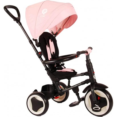 .Volare Tricycle Rito 3 en 1 Filles Rose Deluxe - B7EM2SYMG