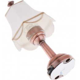 sharprepublic Dollhouse Parapluie Miniature Abat-Jour LED Lumière Lampe De Bureau Modèle Semblant Jouet - BJJD9AFBL