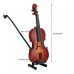 Weikeya Mini Modèle de Violon Instrument de Couleur Palissandre Maison de Poupée Convient aux Mélomanes - B9K6QRSCG