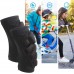 Clasken Ensemble d'équipement de Protection genouillère Noire pour garçon Fille Enfants Ski rotule pour Ski Patinage à roulettes - BBW8JKBEP