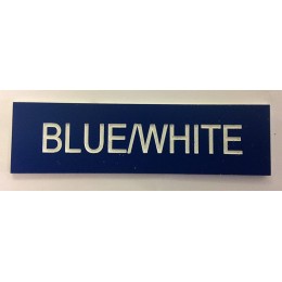 FSSS Ltd Plaque d'immatriculation gravée avec nom et date Camion confortable Bleu - B4486EKHE