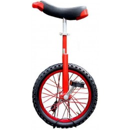 ZSH-dlc Freestyle Monocycle 16 18 20 Pouces Simple Ronde Adulte for Enfants Taille réglable Équilibre Cyclisme Exercice Rouge Size : 16 inch - B7W3NXQLC