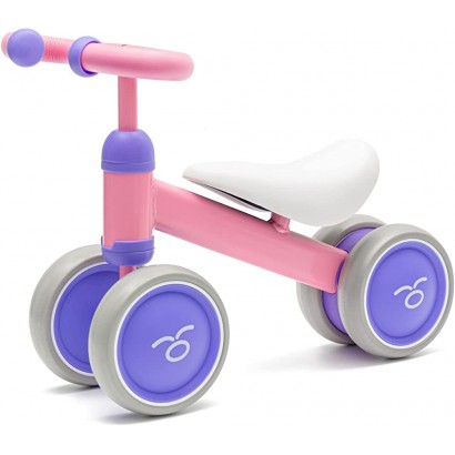 Vélo d'équilibre pour bébé Vélo pour bébé vélo d'équilibre Stable 1 an Parfait Premier vélo ou Cadeau d'anniversaire Jouet d'équitation pour bébé - BDQ13PSLV