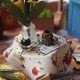 Cuteefun DIY Maison Miniature a Construire Kit de Maison de Poupées Miniatures en Bois vec Meubles et Outils Cadeau de Modèle de Maison d'Artisanat Bricolage Maison Fleurie Étoilée - B5NE5ZFEY
