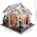 GuDoQi DIY Maison Miniature 3D Maison Poupee Bois Kit avec Meubles et Musique Lumière LED Kit de Modèle Fait À La Main À Construire Belle Boutique de Fleurs - BMQQKIGVG