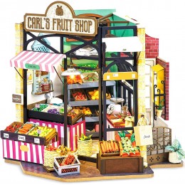 Rolife Maison Miniature Dollhouse DIY Kit de Maison de Poupee a Construire Top Cadeaux pour Les Adultes Filles Enfants 14+ - BAN8WUSJK